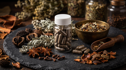Parasite Cleanse - Black Walnut, Wormwood, Cloves and Cascara Sagrada