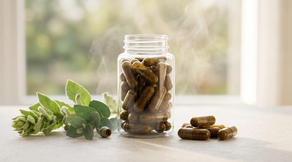 Mucus Cleanse — Mullein, Cloves & Cleavers (14 Capsules)